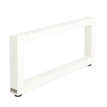 Lounge Bankgestell ohne Lehne 60/40 Weiß, RAL 9010 | Einzeln
