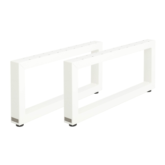 Lounge Bankgestell ohne Lehne 60/40 Weiß, RAL 9010 | Im Set (2x)