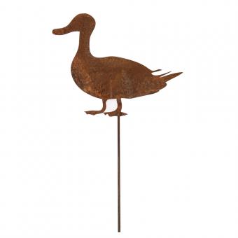 Gartenstecker "Ente" 